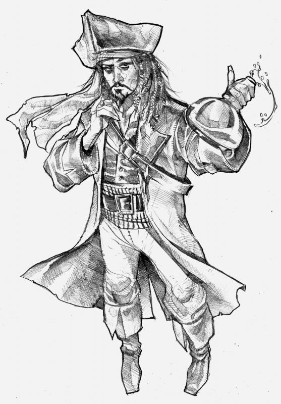 rafeal albuquerque captain sparrow, in ray blanco's captain jack ...