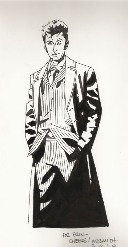 10th doctor who by matthew smith, in ray blanco's doctor who Comic Art ...