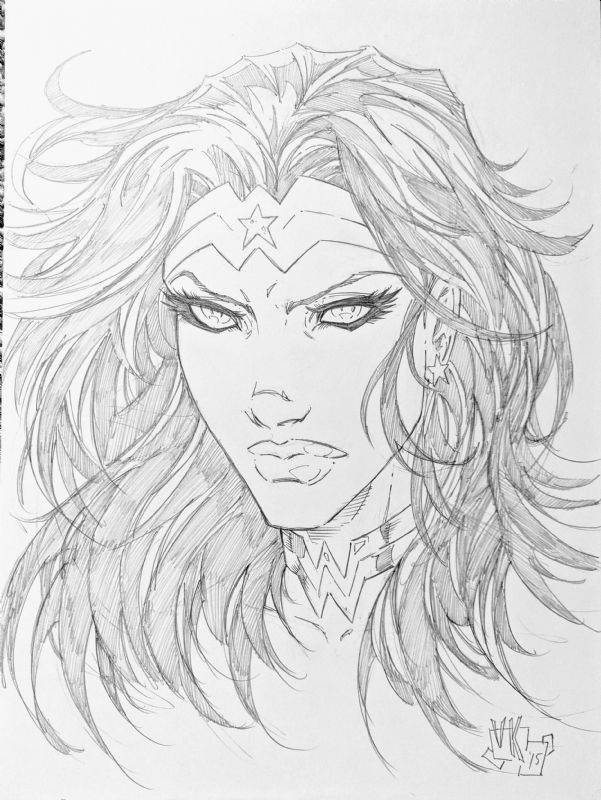 V Ken Marion - Wonder Woman, in sean chi's 2014-2015 Commissions Comic ...