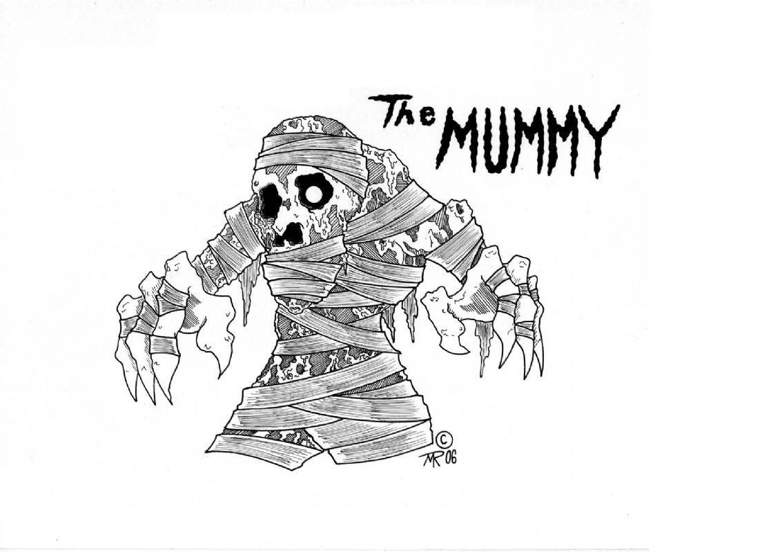 THE MUMMY 2, in PHARAOH'S CURSE's PHARAOH'S CURSE Comic Art Gallery Room