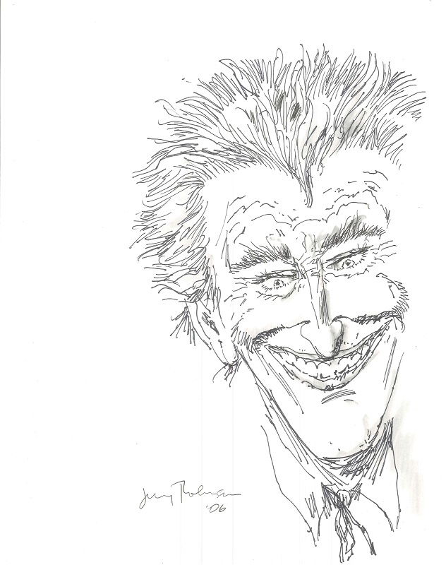 Joker by Jerry Robinson, in Vik V's sketches, illustrations ...