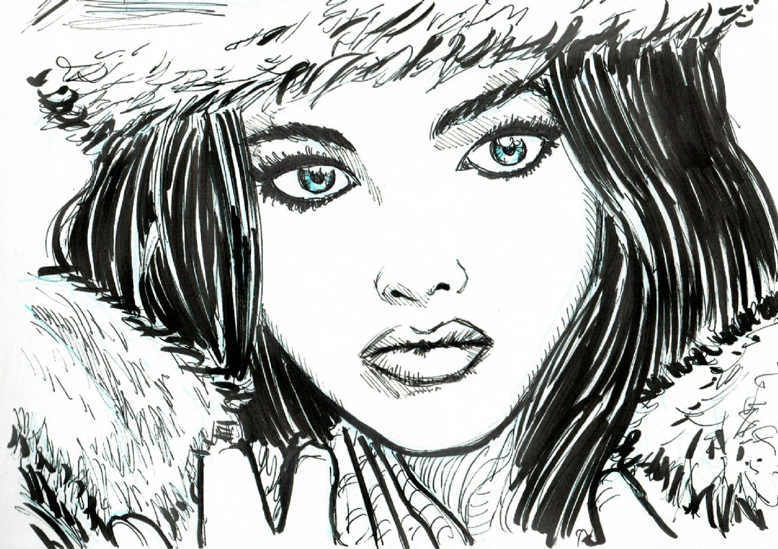 2015 - Intermediate Drawing Sketchbook: India Eisley :-), in Ariel ...