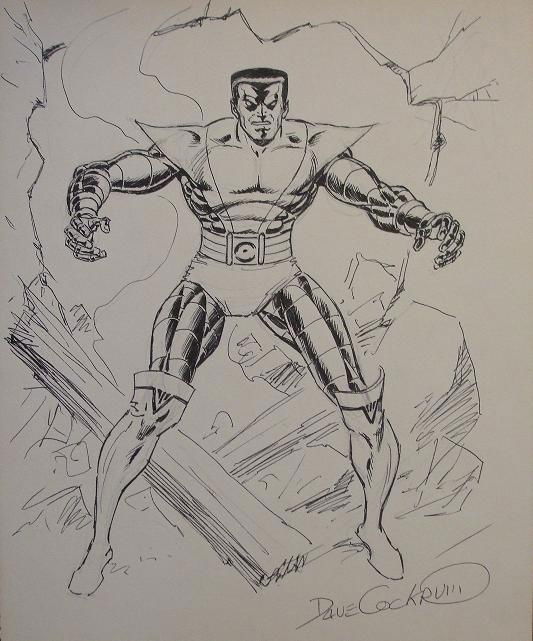 Colossus Pin Up - Dave Cockrum, in Perryn Flynn's Dave Cockrum Comic ...