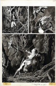 John Bolton - Marada the She-Wolf - page 31, Comic Art