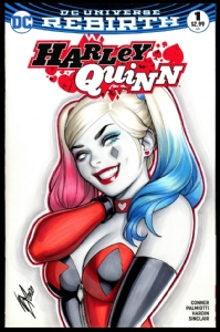 Harley Quinn Rebirth , Comic Art