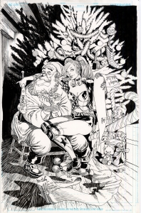 Harley Quinn 55, Comic Art