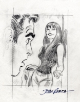 John Romita Sr. - First MJ appearance - prelim, Comic Art