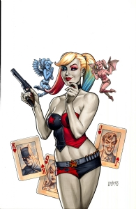 Harley Quinn # 1, Comic Art