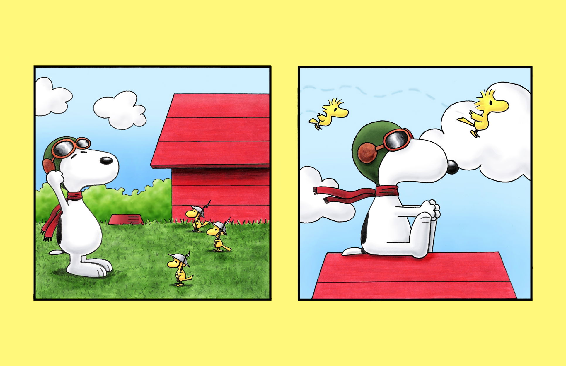 Snoopy Vs The Red Baron 1 In Robert Baker S Commissions More Comic   CgCodgKM 1809162345101gpadd 