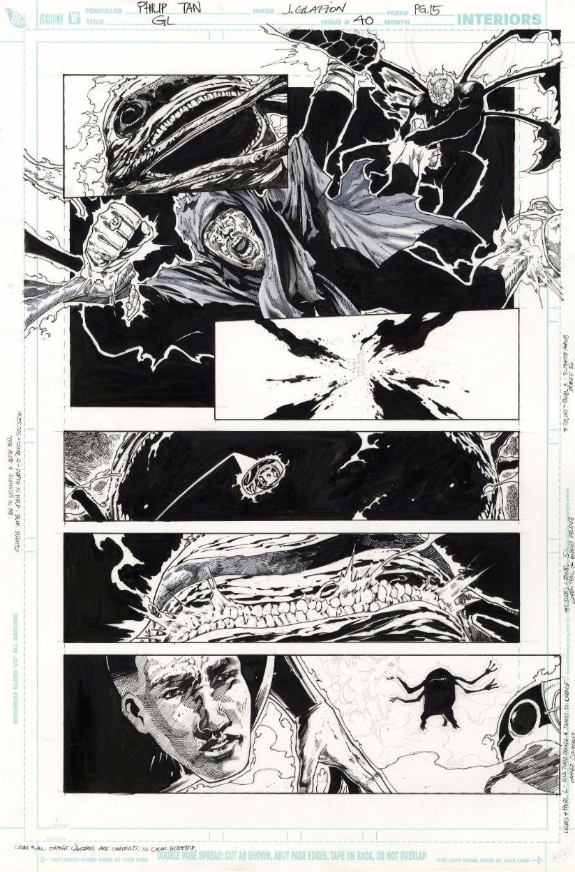 Green Lantern #40 pg.15 by Philip Tan & Jonathan Glapion, in Burke ...