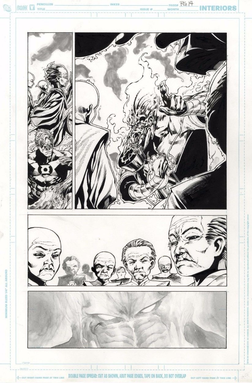 Green Lantern #42 pg.14 by Philip Tan & Jonathan Glapion, in Burke ...