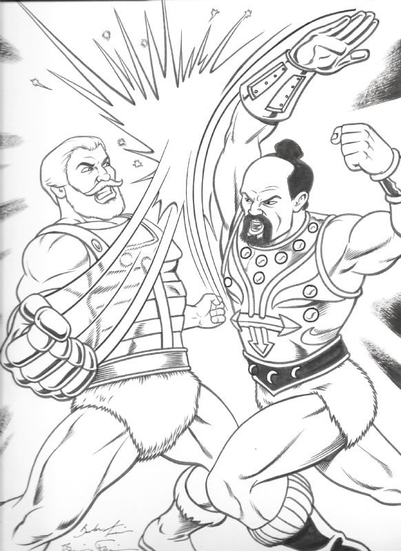 Fisto Vs. Jitsu, in Kurt Osier's Masters of the Universe - Good Guys ...