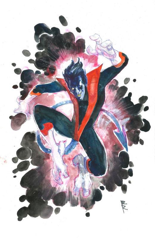 Rod Reis Nightcrawler, in Kyle Blackwell's Previously Owned Art Comic ...