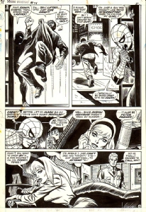 John Buscema : Amazing Spider-Man #78 pg 4 Comic Art