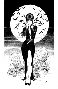 Elvira by Frank Cho Comic Art