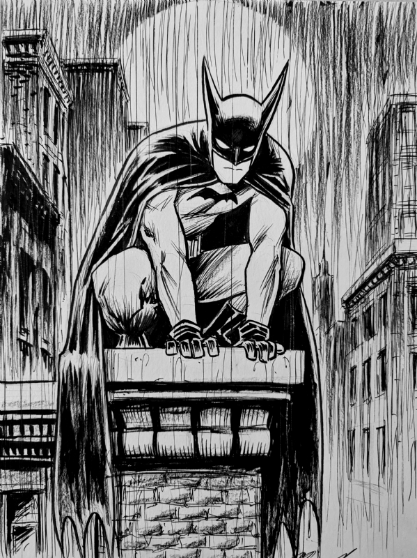 Batman 1939 by Russ Braun, in legacy of chaos's legacyofchaos art gallery!  Comic Art Gallery Room