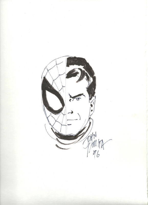 Spiderman/Peter Parker John Romita Sr. , in Hugo Daniel Del Rio's My