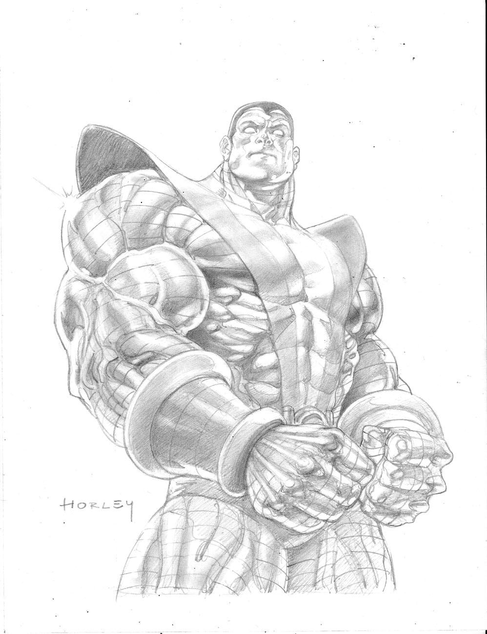 Alex Horley - Cockrum Tribute Book Colossus, in Drew C's Misc. Sketches ...