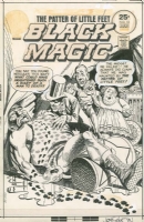 Black Magic #10 (DC) cover (1975) Comic Art
