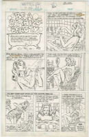 Creig Flessel's Bathing Beauty (1977) Comic Art
