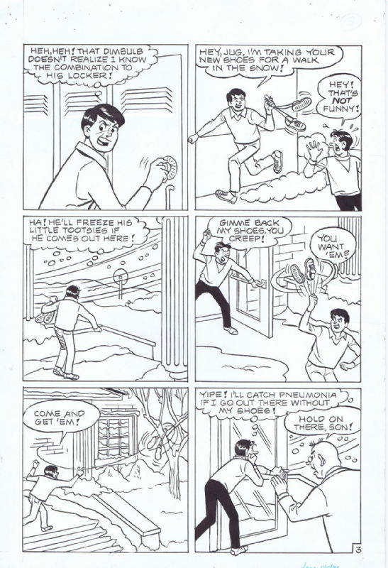 The Jughead Jones Comics Digest #74 Footloose Folly - Page 3, in Joe  Fiore's The Jughead Jones Comics Digest #74 