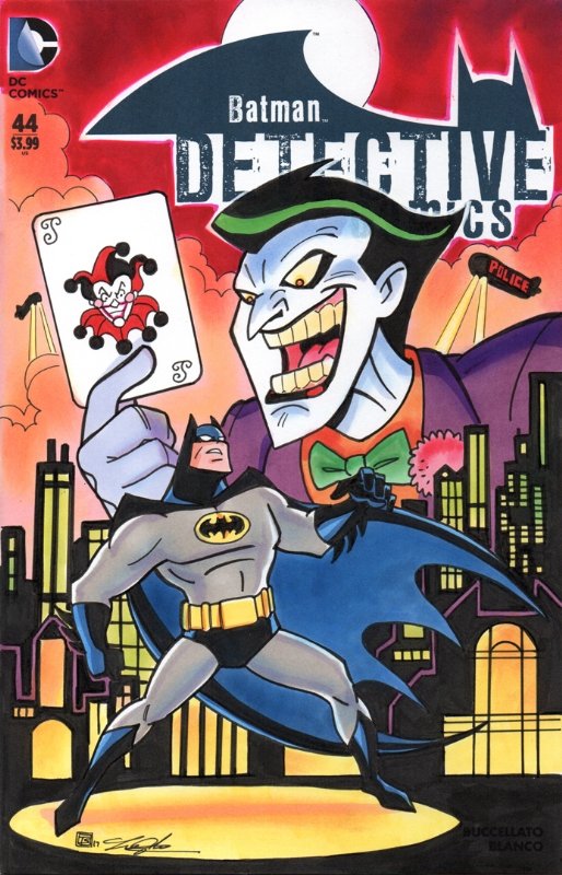 Detective Comics Batman vs Joker Sketch Cover, in Tim Shinn's Tim Shinn ...