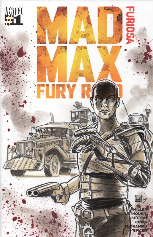 Mad Max Furiosa Sketch Cover, in Tim Shinn's Tim Shinn Sketch Covers ...