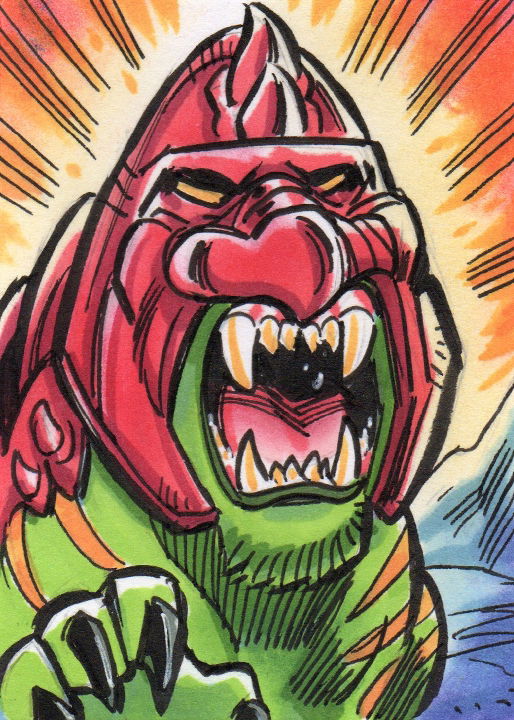 Motu Sketch Card In Tim Shinns Tim Shinn Sketch Cards Comic Art Gallery Room 