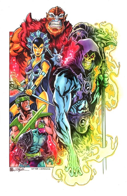 Masters Of The Universe Commission In Tim Shinns Tim Shinn Commissions Comic Art Gallery Room 
