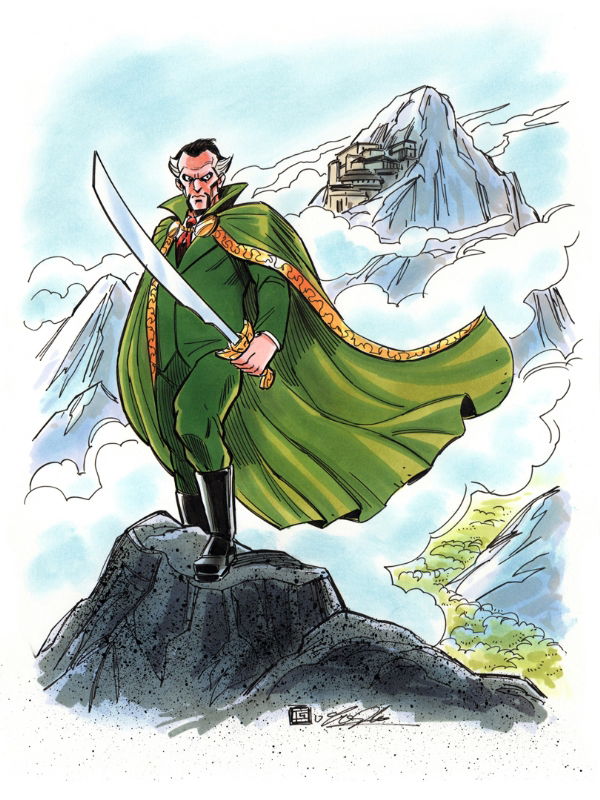 Ras Al Ghul Commission In Tim Shinns Tim Shinn Commissions Comic Art Gallery Room 5895