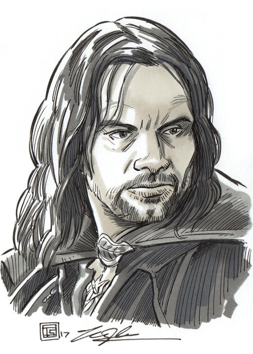 Aragorn by Lane Sanders  ArtWantedcom