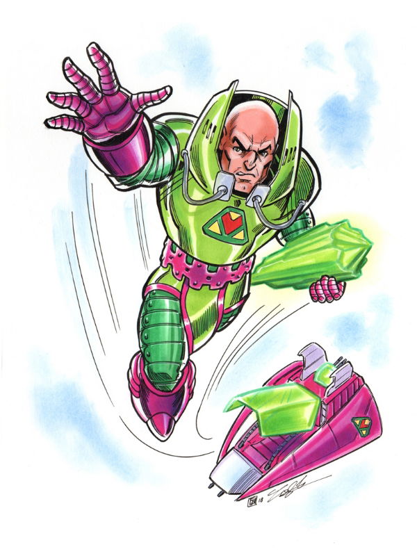 Lex Luthor Commission In Tim Shinns Tim Shinn Commissions Comic Art Gallery Room 