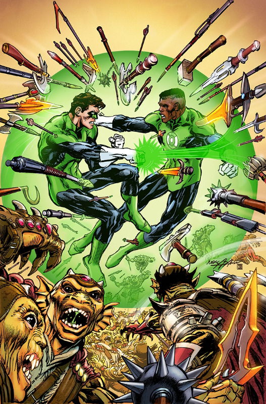 Green Lantern 80th Anniversary Variant Cover In Tim Shinns Tim Shinn Published Comic Work 