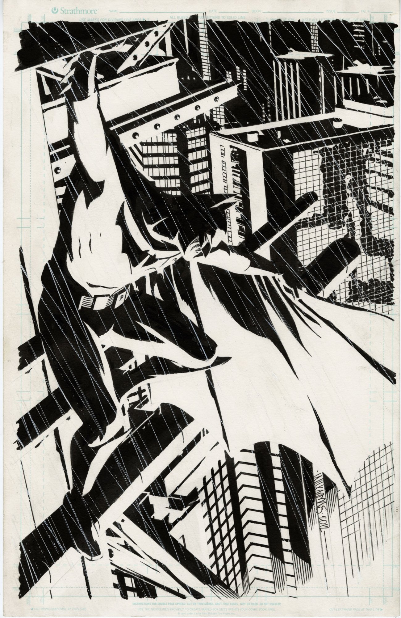 Legends of the Dark Knight 100-Page Super Spectacular #1 Original Cover  Art, in David Bixler's Legends of the Dark Knight 100-Page Super  Spectacular Covers Comic Art Gallery Room