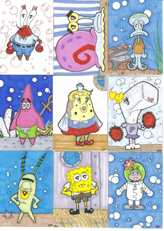 Sad spongebob and patrick | Greeting Card