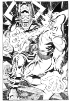 Galactus by Byrne, Comic Art
