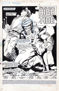 Spider-Man vs. Wolverine #1 pg.1 (1987) Comic Art