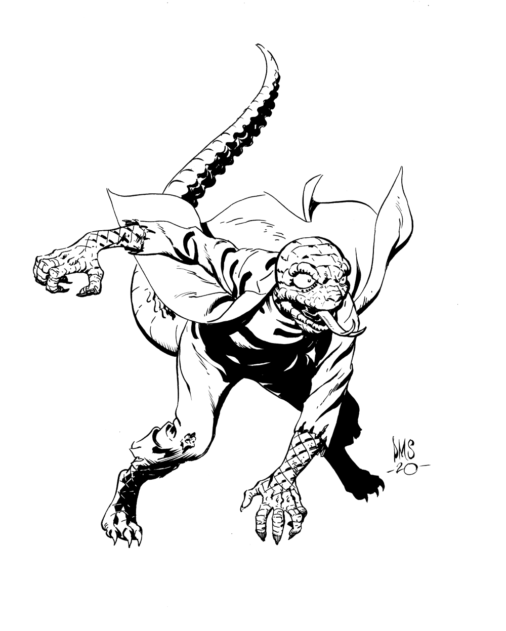 The Lizard by Paul Smith, in A K 's Paul Smith Spider-Man Gallery Comic ...