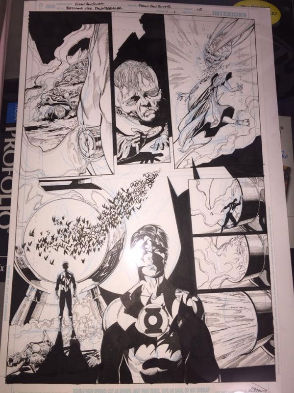 Batman: The Dawnbreaker, in Alan Nadriz's For Sale! Comic Art Gallery Room