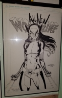 X-23 Wolverine - Joe DelBeato Comic Art
