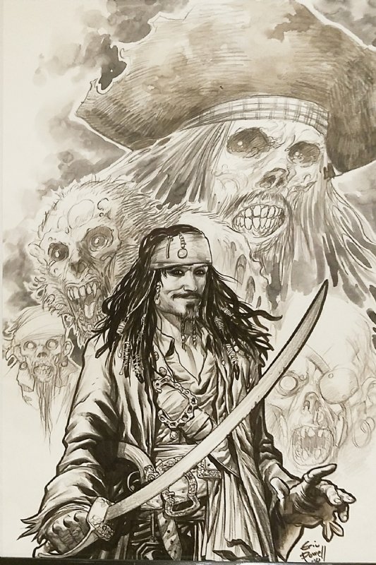ArtStation - Pirates of the Caribbean Art.