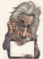 Albert Einstein, Comic Art