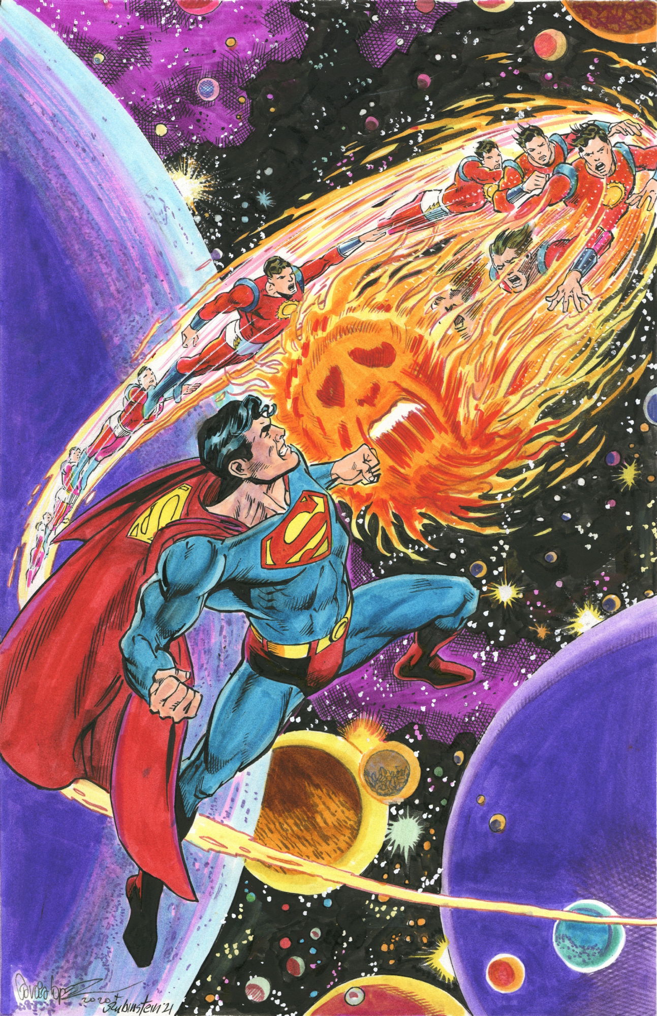 DC Comics Presents #22 Cover Recreation by Jose Luis Garcia-Lopez & Joe ...