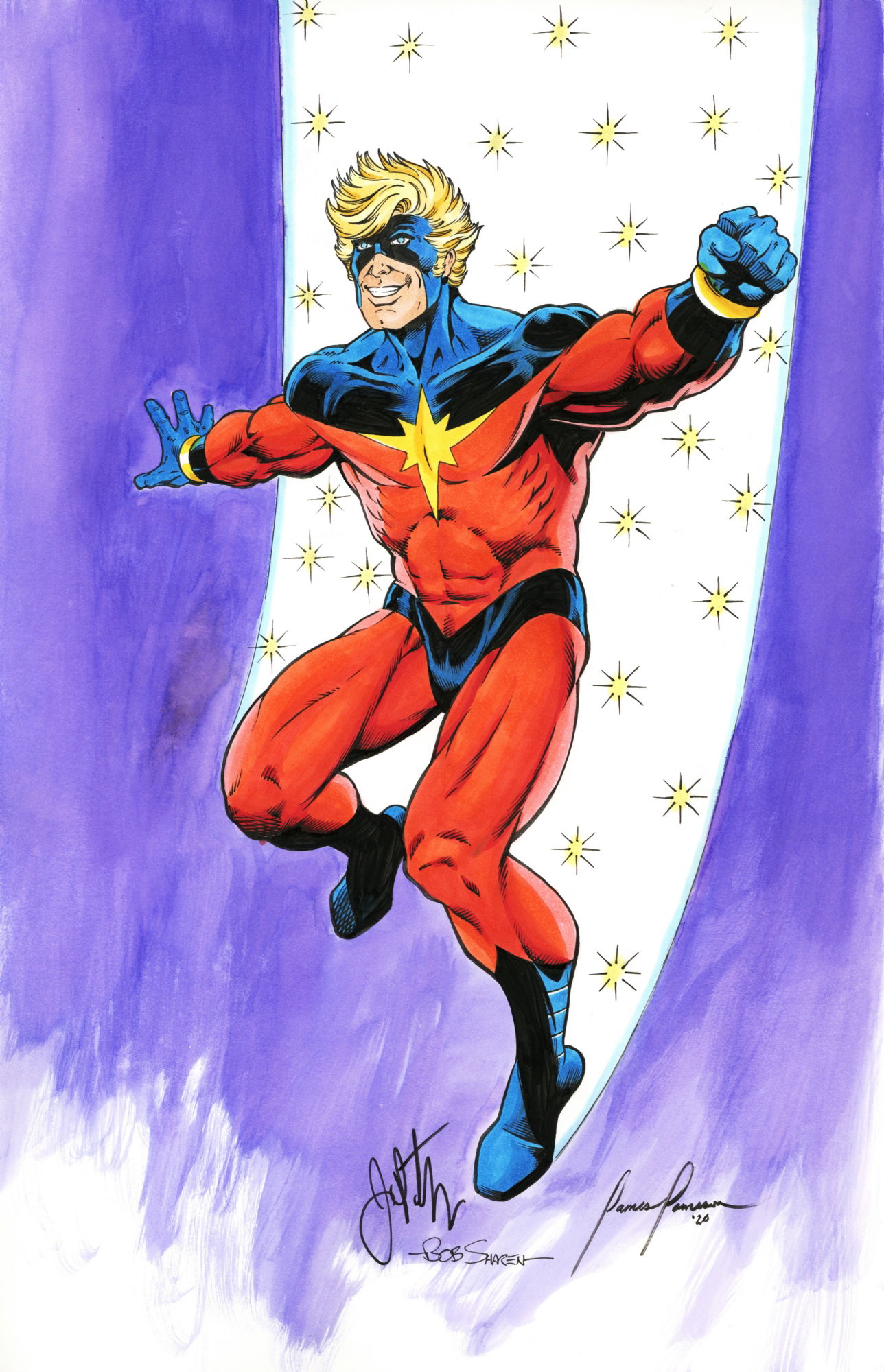 Captain Marvel Commission by Jim Starlin, in shaun clancy's Commissions ...