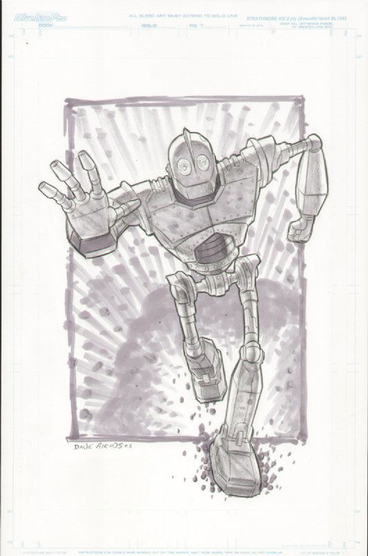 Dave Aikins - MotorCity Comicon 2005, in David Zart's Iron Giant ...