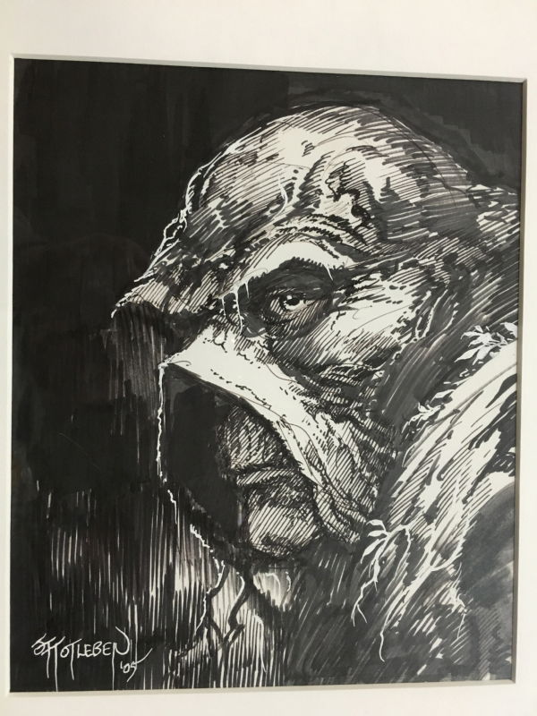 John T. Totleben - Swamp Thing drawing, in Chris Puckelwartz's Traded ...