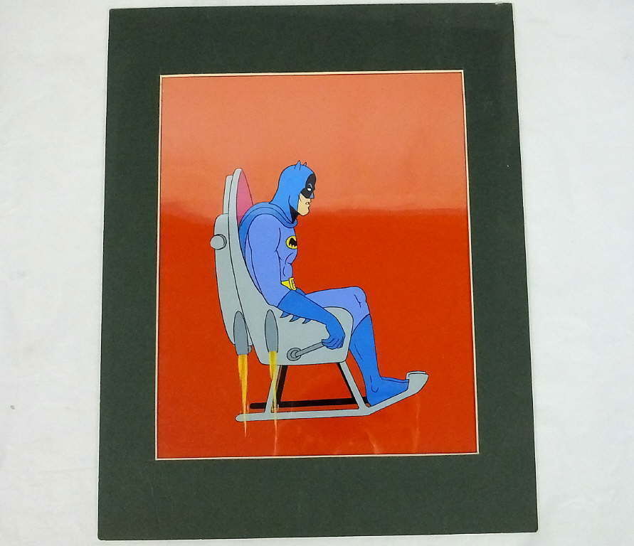 Batman The New Adventures Of Batman Episode 1 1977 Animation Production Cel The Pest In Jon Pierracos S Batman Superman Wonder Woman Comic Art Gallery Room