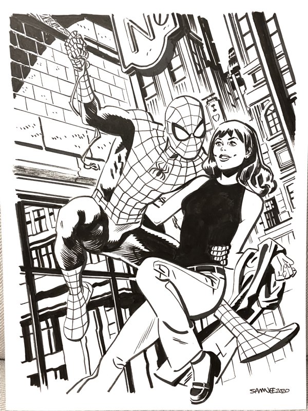 Spider-Man And His Amazing Friends, in M L's The Spider Web Comic Art  Gallery Room