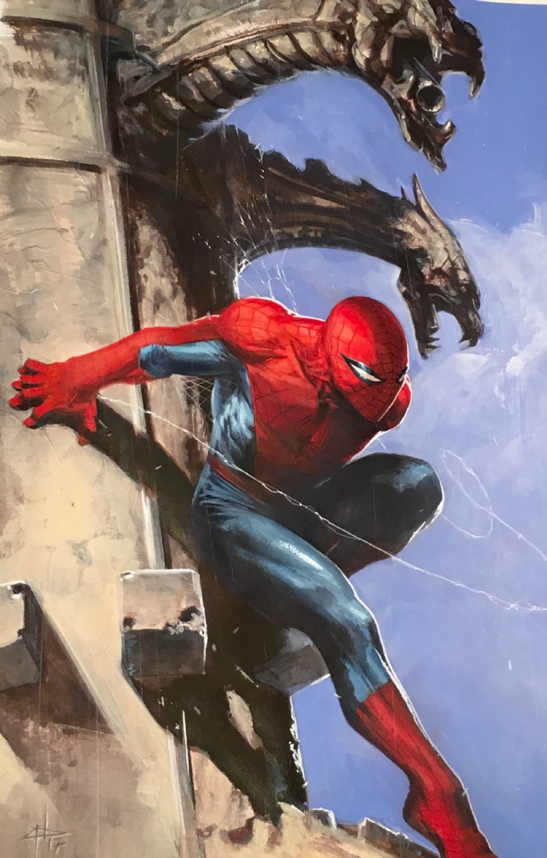 Amazing Spiderman #1 Cover Gabriele Dell'Otto, in Jerome Perlemuter's Gabriele  Dell'Otto Comic Art Gallery Room