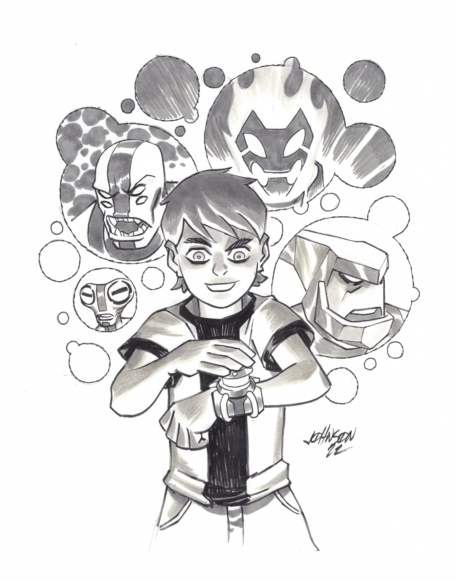 Ben 10 coloring pages to print - Ben 10 Kids Coloring Pages